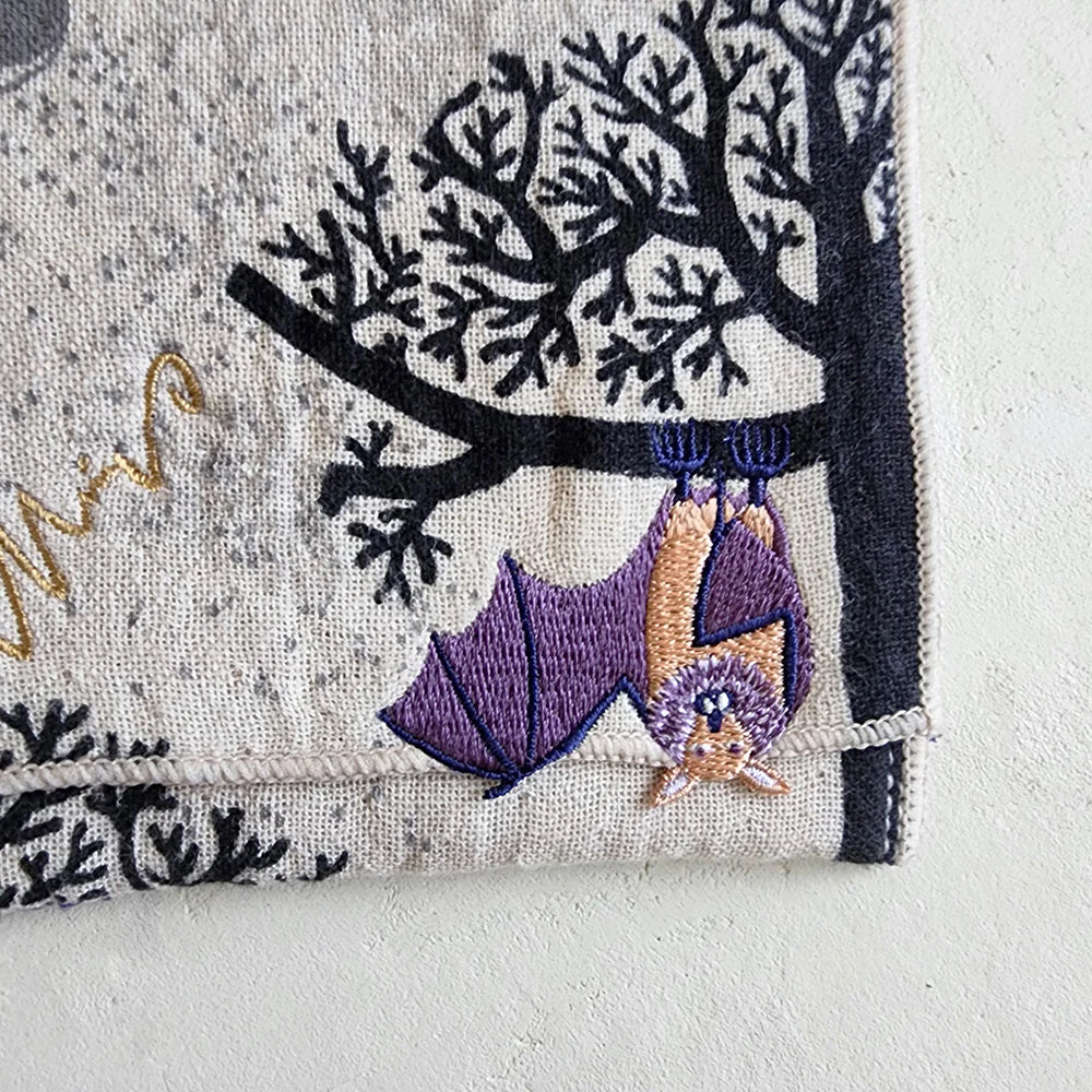 Mini Fabric Pouch Bat