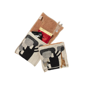 Mini Fabric Pouch Gibbon