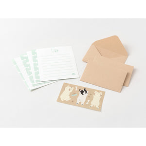 Mini Letter Set with Stickers Hungry Dog