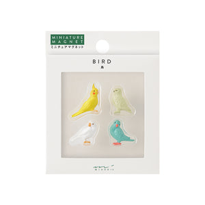 Mini Magnet Bird 4pcs