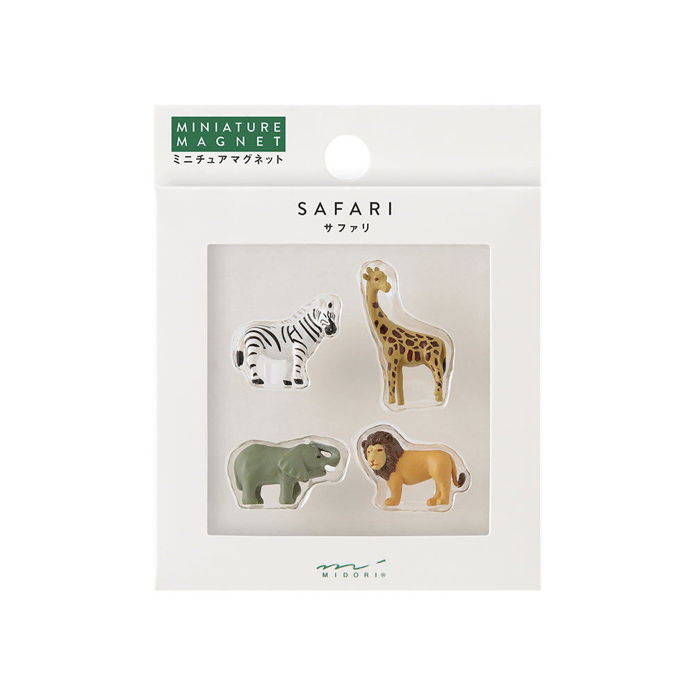 Mini Magnet Safari 4pcs