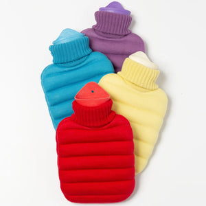 Mini Puffy Hot Water Bottle | Capri Blue