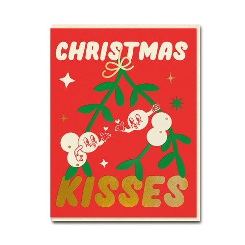 Mistletoe Birthday Card | The Toonies
