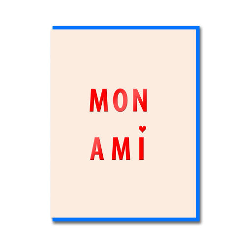 Mon Ami | Darling Clementine | Greeting Card