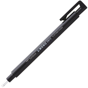 Mono Zero Classic Eraser Pen | Round Tip | Black