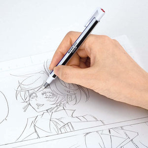 Mono Zero Classic Eraser Pen | Round Tip | Black