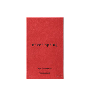 NEVER SPRING | EAU DE PARFUM | 50ML