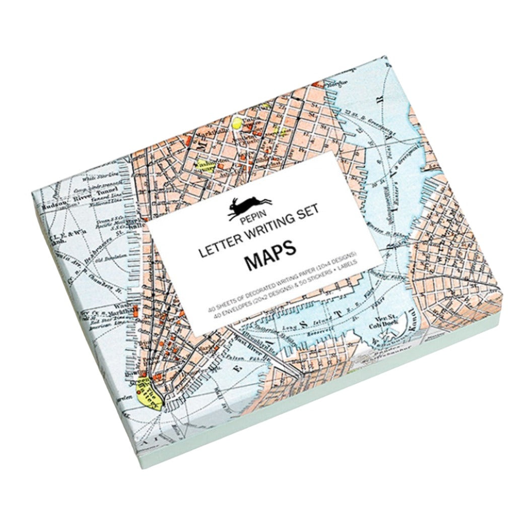 Map Writing Letters Maps - Letter Writing Set - MATERIAL26