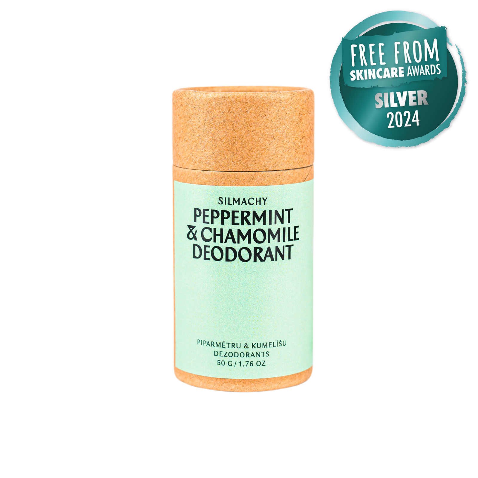 Natural Peppermint & Chamomile Deodorant Stick