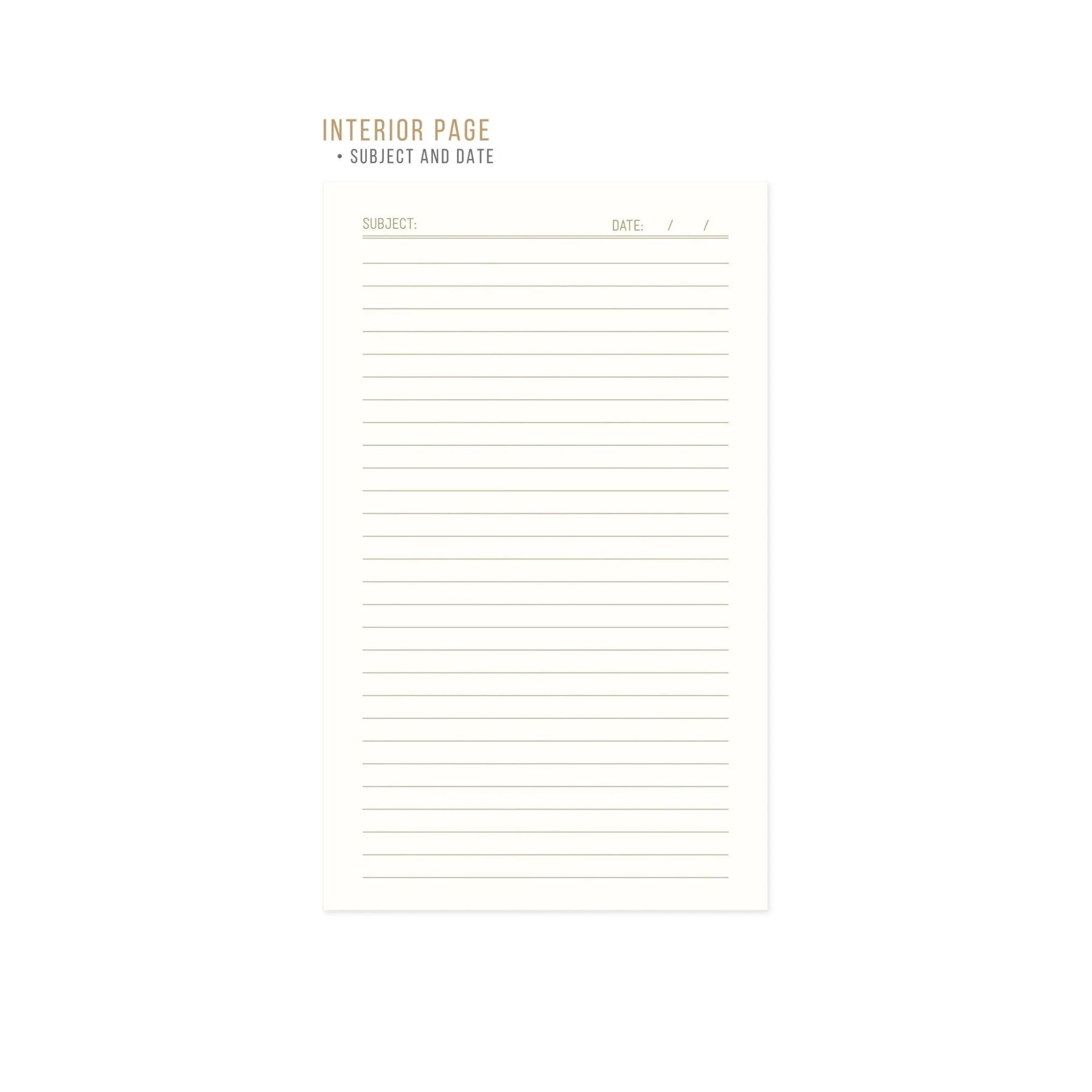 Navy Cloth Journal | It Is Written In The Stars Constellation