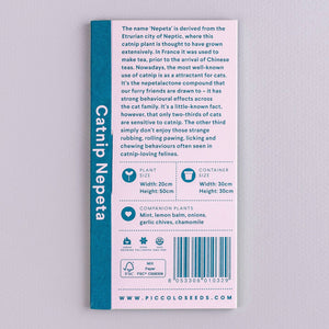 Nepeta Catnip | Plant Seeds