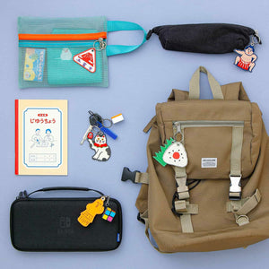 New Retro Stitchwork Keychain Lucky Cat