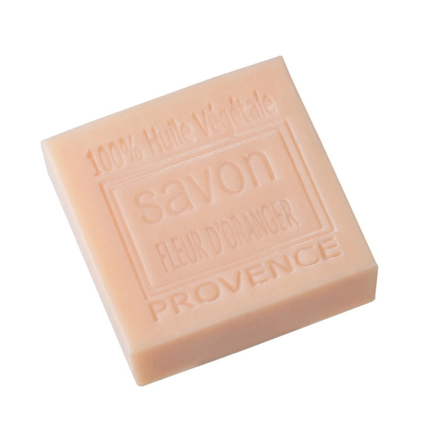 Bar of soap with 'Savon de Marseille' text on a white background