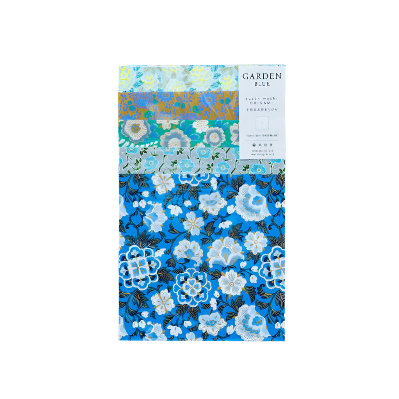 Origami set | Garden Blue