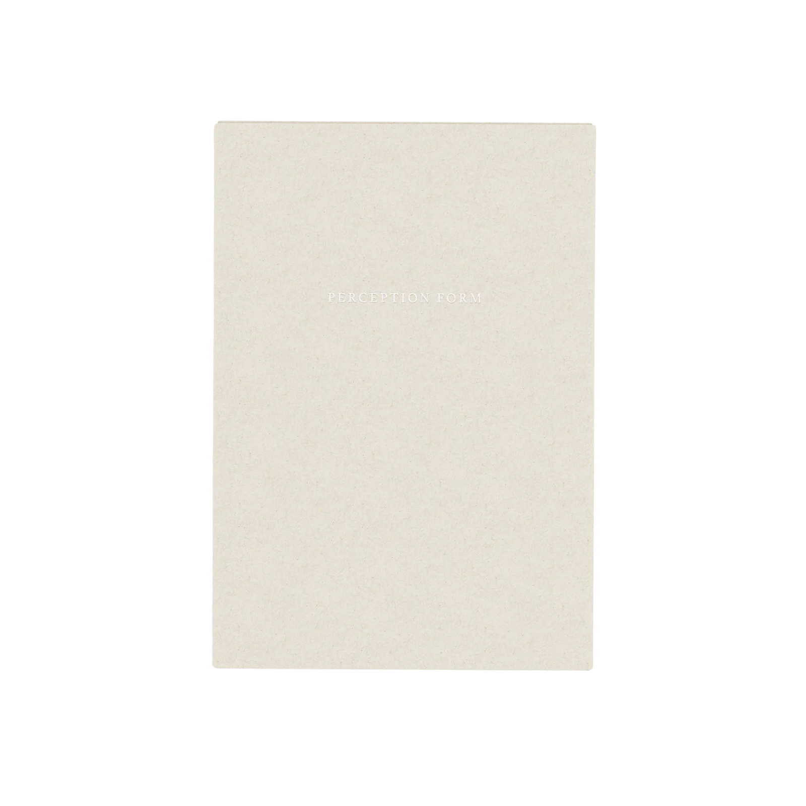 PERCEPTION FORM BOOK SPECIAL EDITION