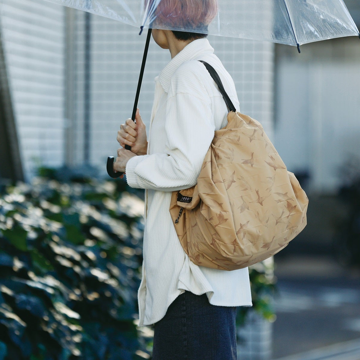 Packable Compact Bag | Flying Birds | 27L