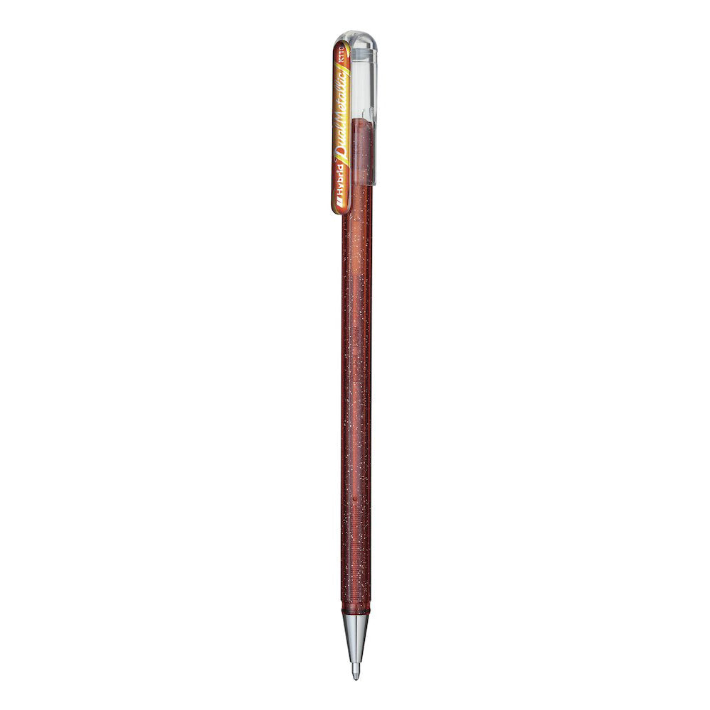 Pentel Hybrid DualMetallic Gel Pen | Orange/Metallic Yellow