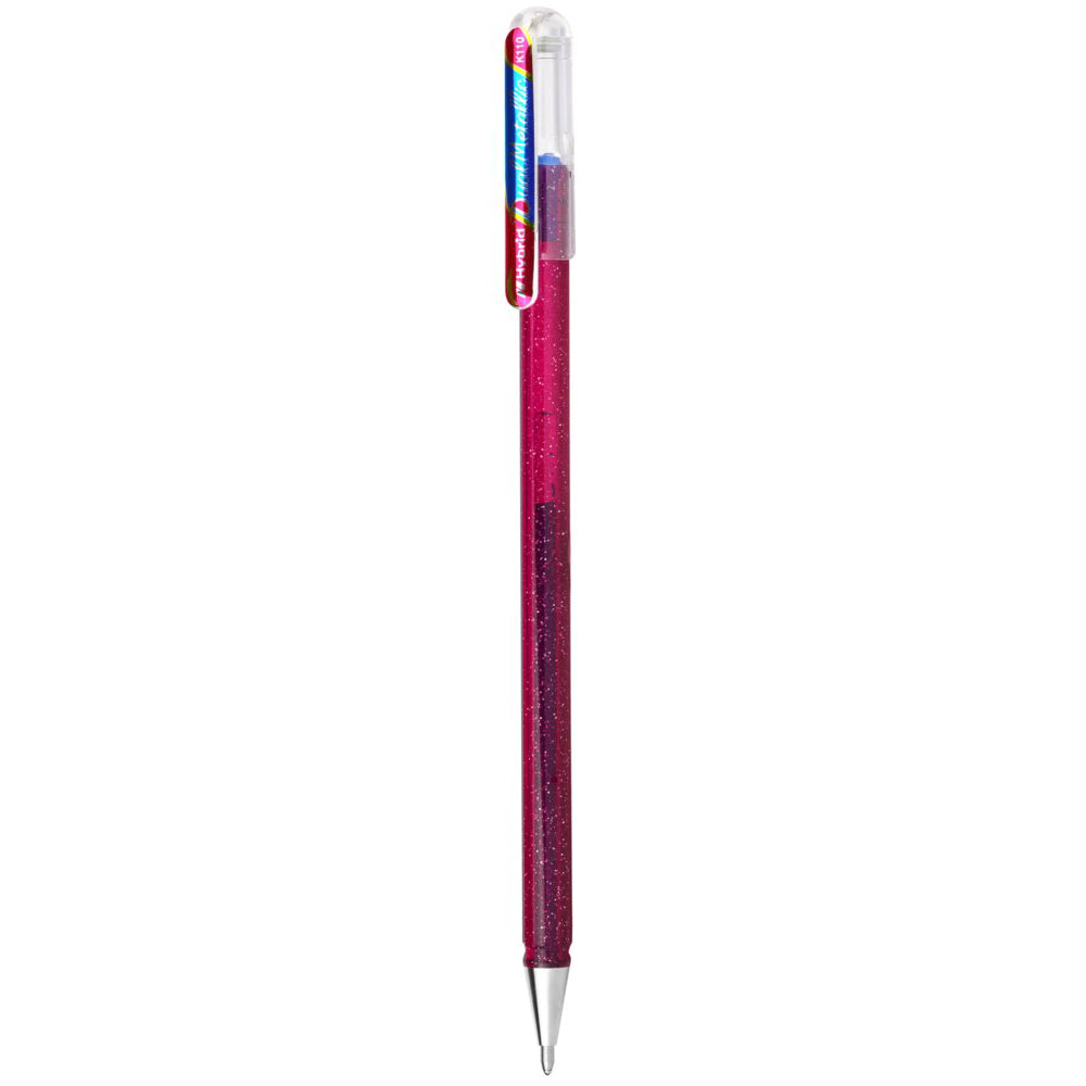 Pentel Hybrid DualMetallic Gel Pen | Pink/Rose