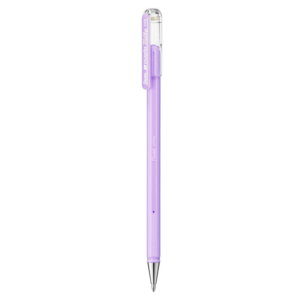 Pentel Hybrid Milky Pastel Gel Pen | Pastel Violet