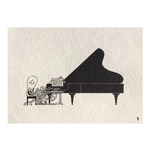 Pianist | Postcard