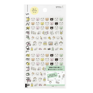 Pictograph Bear Stickers