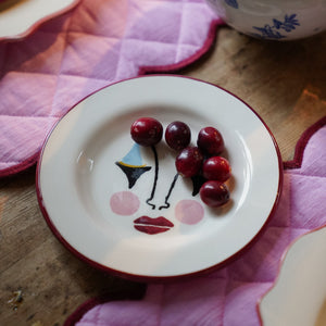 Pierrot Dessert Plate