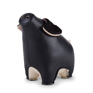 Pig Diya Black Paperweight