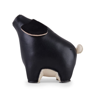 Pig Diya Black Paperweight