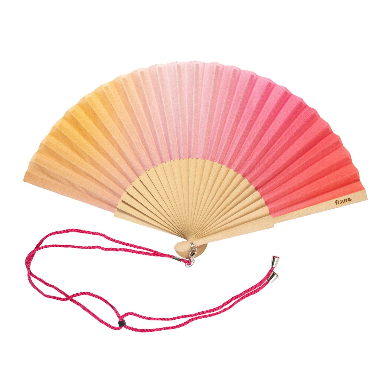 Pink Gradient | Hand Fan