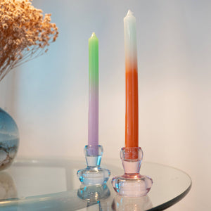 Pink Mushroom Candle Holder Set of 2