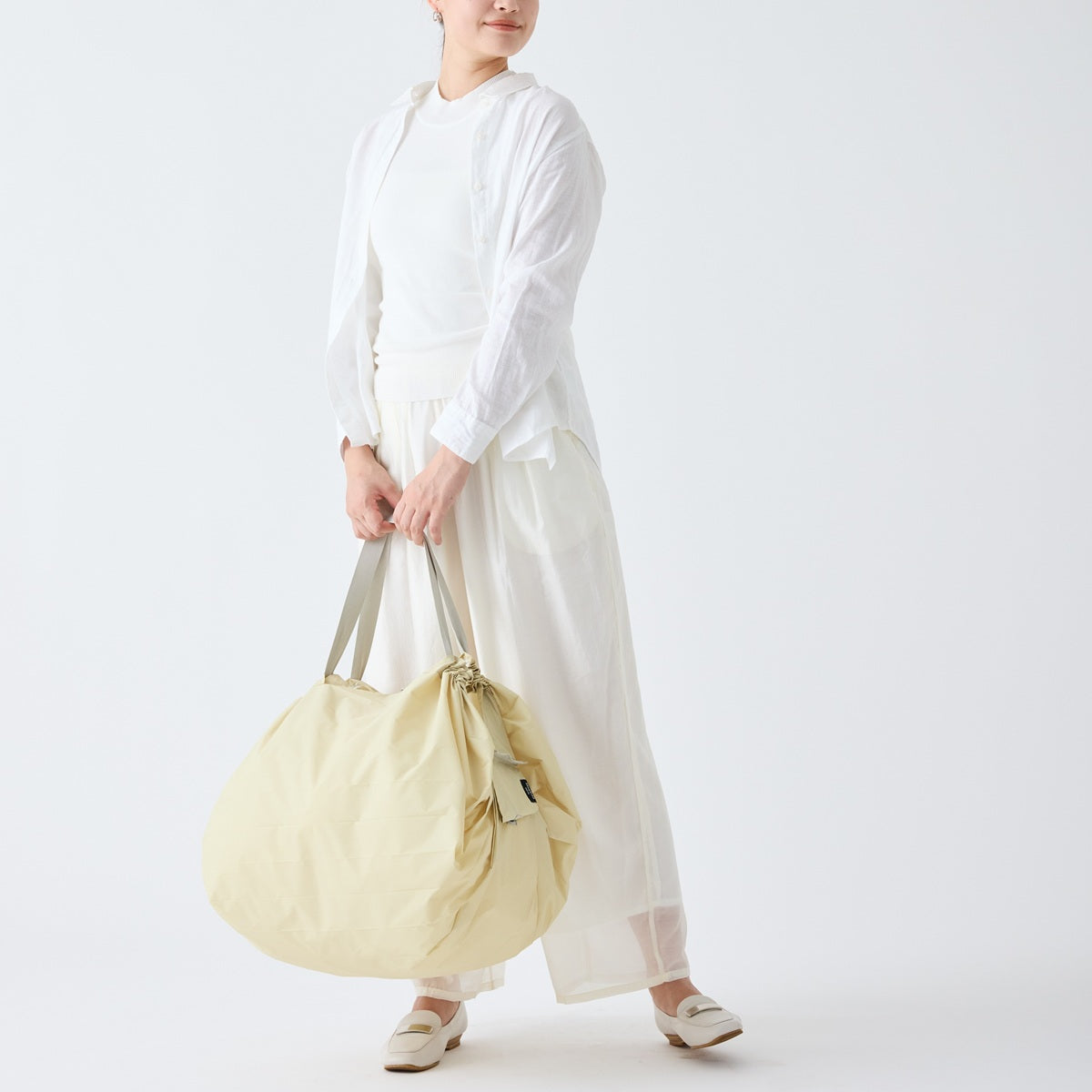 Pleated Compact Bag | Cashew Nuts| L