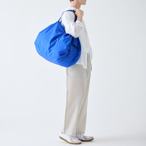 Pleated Compact Bag | Clear Sky | L