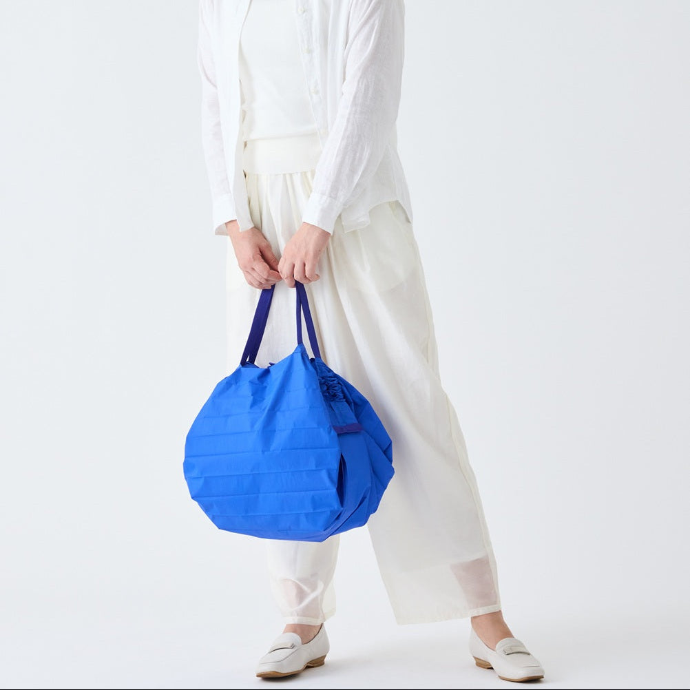 Pleated Compact Bag | Clear Sky | M