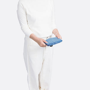 Pleated Compact Bag Drop | Mesh | M
