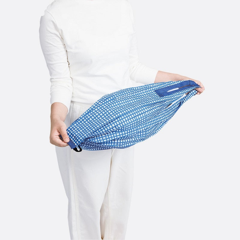 Pleated Compact Bag Drop | Mesh | M