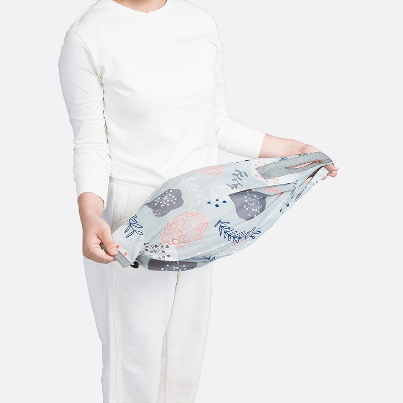 Pleated Compact Bag Drop | Poppy | M