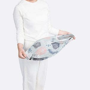Pleated Compact Bag Drop | Poppy | M