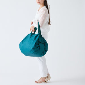 Pleated Compact Bag | Evergreen | L