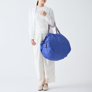 Pleated Compact Bag | Foggy Lake | L