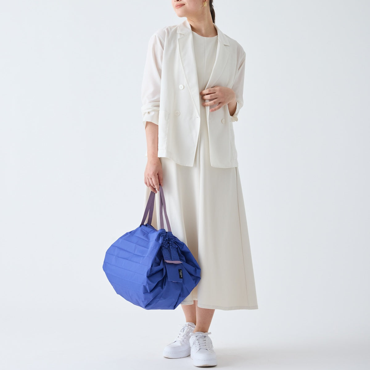 Pleated Compact Bag | Foggy Lake | M