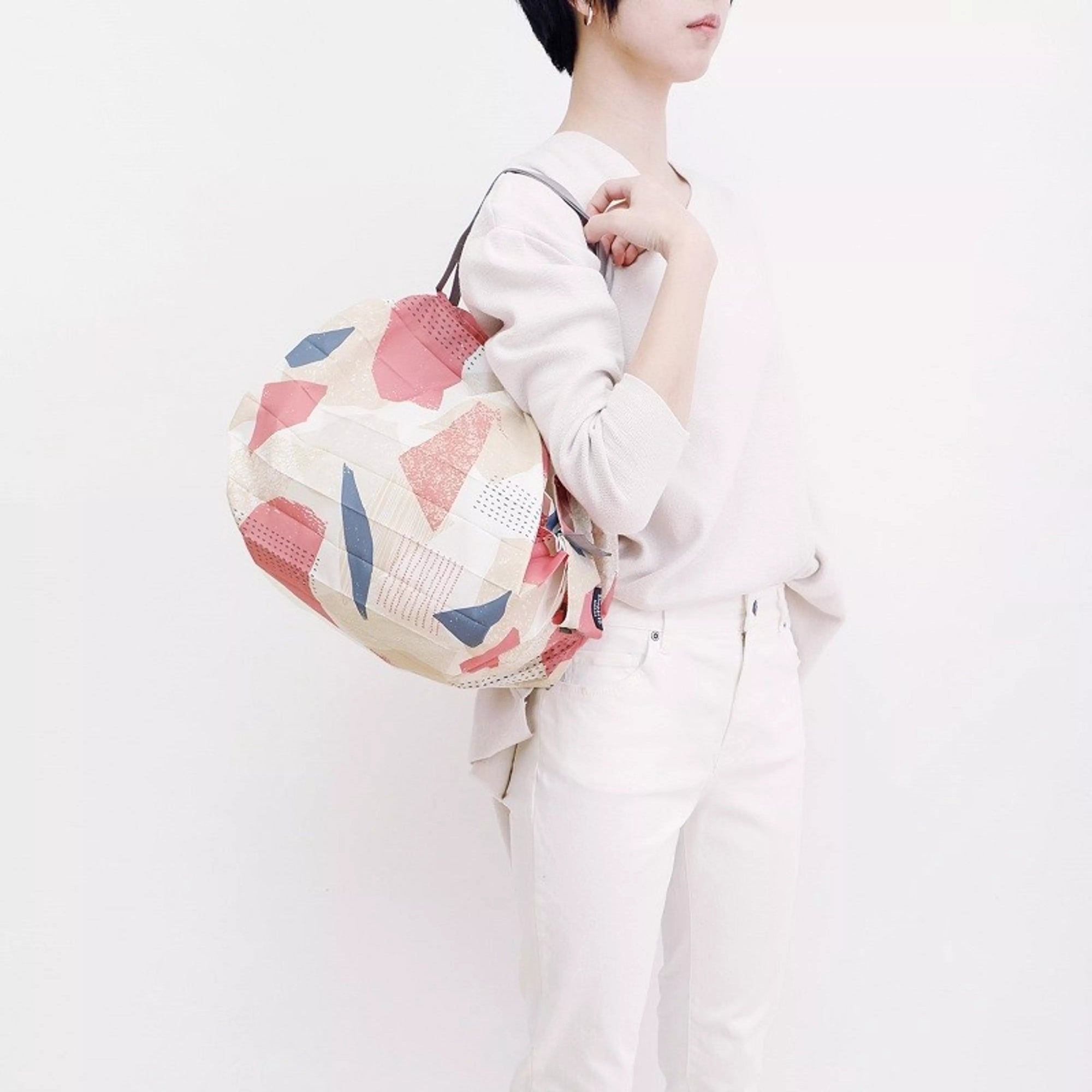 Pleated Compact Bag | Hagire | M