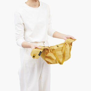 Pleated Compact Bag | Karashi | M