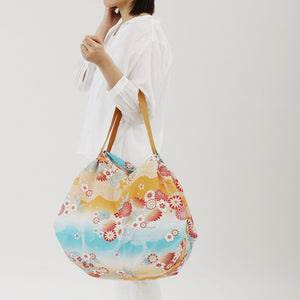 Pleated Compact Bag | Nagare Gumo | L