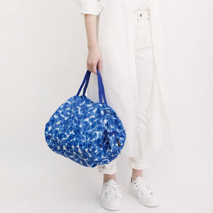 Pleated Compact Bag | Ocean | M