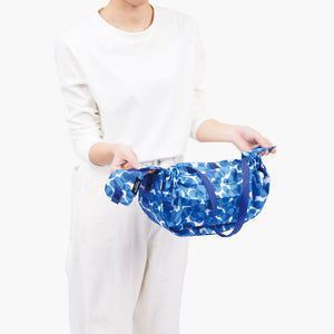 Pleated Compact Bag | Ocean | M