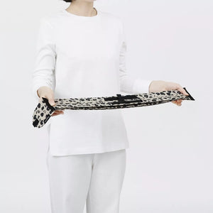 Pleated Compact Bag | Paw Marks | M