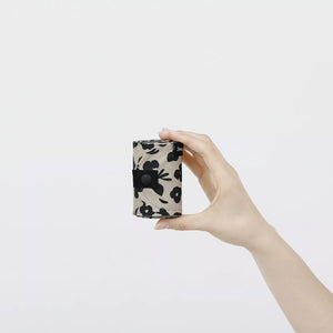 Pleated Compact Bag | Paw Marks | M