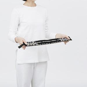 Pleated Compact Bag | Paw Marks | S