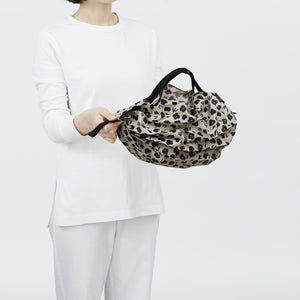 Pleated Compact Bag | Paw Marks | S