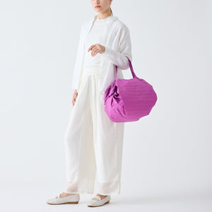 Pleated Compact Bag | Poeny Petal | M